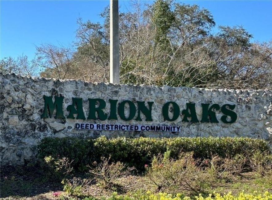Beautiful buildable lot in the rapidly growing community of Marion Oaks. This lot is .35 and lush! Newly built homes nearby. Great location and convenient to major roads, medical, shopping, worship, golf and so much more. Marion Oaks has a wonderful community center that offers a fitness center, tennis courts, pickleball and basketball courts as well as a playground and splash pad. This owner is offering 2 additional lots. Check them out today!