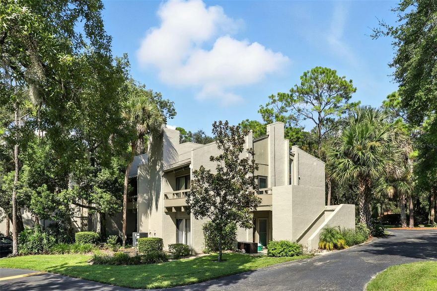 Welcome to this charming condo located in the highly sought-after, gated community of The Springs—renowned for its private spring, 24-hour security, and natural beauty. This spacious 3-bedroom, 2-bath home offers an inviting open-concept layout, highlighted by wood-beamed ceilings, a cozy wood-burning fireplace, and a versatile loft area perfect for a home office or reading nook. The kitchen and both bathrooms have been tastefully updated in a neutral décor. Residents of The Springs enjoy unparalleled amenities including a private spring, clubhouse, fitness center, tennis courts, community horse stables, multiple pools, RV parking and tranquil walking trails—offering the perfect blend of recreation and relaxation right at your doorstep. Whether you’re a first-time buyer seeking comfort and peace of mind, or someone looking to embrace a low-maintenance lifestyle in a one-of-a-kind setting, this home is ready to welcome you—with recent updates including a new A/C (2024) and new hot water heater (2022). All of this is complemented by highly rated Seminole County schools: Sabal Point Elementary, Rock Lake Middle, and Lyman High.