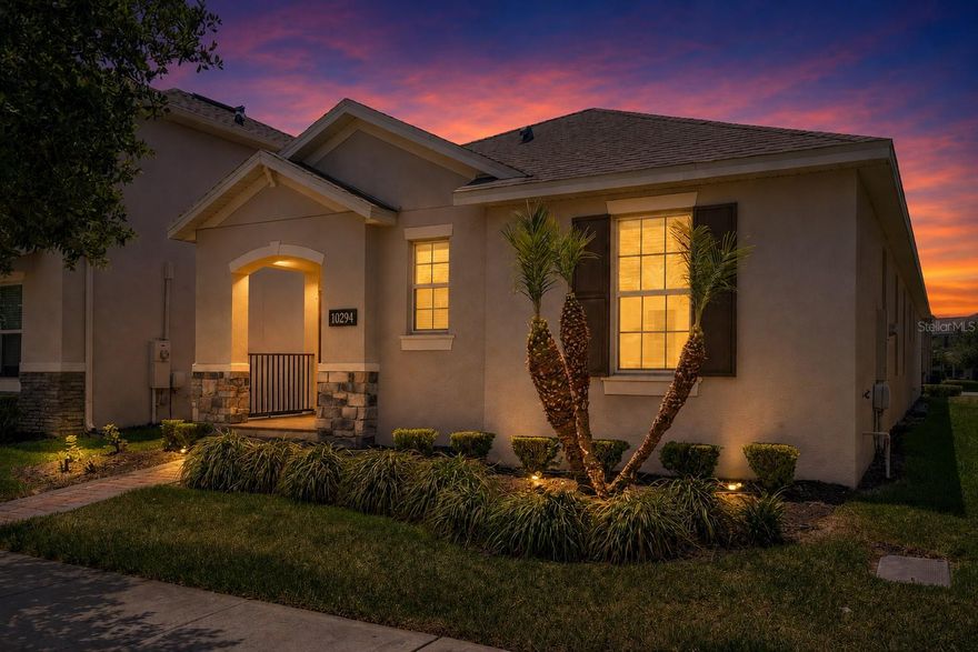 One or more photo(s) has been virtually staged. Move-in ready with a gourmet kitchen and a layout built for real life. Welcome to Waterleigh living at its finest, where thoughtful design, beautiful upgrades, and everyday comfort come together in a home that feels both elevated and inviting from the moment you walk in. Situated on a rare oversized 145-foot-deep homesite, this beautifully maintained SINGLE STORY Laurel floor plan offers 3 Bedrooms, 2 Full Bathrooms, an extended paver driveway, a larger backyard, and the kind of open, easy flow that simply makes life feel good. From quiet mornings on the covered lanai to gathering with family and friends around the kitchen island, every space in this home was designed to be lived in, enjoyed, and remembered. At the heart of the home is the stunning GOURMET KITCHEN featuring a large granite island, walk-in pantry, upgraded pendant lighting, gorgeous Toscana stained glass accents, and BRAND NEW SS Appliances, including a French Door Refrigerator with in door ice and water. The kitchen opens seamlessly into the spacious dining and family room areas, creating a warm and welcoming space filled with natural light and perfect for both entertaining and everyday living. The private primary suite offers a peaceful retreat with plenty of room for a king sized bed and oversized furniture, while the spa like ensuite bath features DUAL SINKS, an Oversized walk-in shower with tiled bench, and a generous walk-in closet. The thoughtfully designed split floor plan places Bedrooms 2 and 3 along with the secondary bath toward the front of the home, offering added privacy and flexibility.Additional features throughout the home include Extensive Tile Flooring, upgraded designer light fixtures, wood window sills, window blinds throughout, a spacious laundry room, and a convenient drop zone with extra cabinetry near the garage entry, the little details that make everyday living feel effortless. Built with energy efficiency in mind, the home also helps keep utility costs lower while maintaining year round comfort. And beyond the home itself, Waterleigh offers the kind of Florida lifestyle that blends resort-style amenities, outdoor living, and everyday convenience. Residents enjoy access to 4 resort-style pools, 3 clubhouses with fitness centers, tennis courts, pickleball, volleyball, playgrounds, parks, putt putt golf, scenic walking trails, and community events throughout the year that truly make the neighborhood feel connected and alive. Even better, the HOA handles lawn maintenance including mowing, trimming, fertilizing, and mulch, giving you more time to enjoy your home instead of maintaining it. Perfectly located near Disney, Hamlin Town Center, shopping, dining, SR-429, and I-4, this home is also zoned for highly regarded schools, including Atwater Bay Elementary, Water Spring Middle School, and Horizon High School. Beautifully upgraded, thoughtfully designed, and move in ready, this is more than just a house, it’s the kind of home that makes everyday life feel a little more beautiful in so many ways.