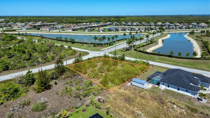Build your dream home in the highly sought-after boating and fishing community of South Gulf Cove in Port Charlotte Florida! This exceptional corner lot offers plenty of space to build your home in a well-established neighborhood surrounded by beauty and fun activities. This location...location...location is a stone's throw to beautiful beaches, golfing, dinning, and shopping! Enjoy access to community amenities including boat ramps, parks, and playgrounds. Public water and sewer are available, making this lot ready for construction. Ideally situated near the Tampa Bay Rays Spring Training Stadium. Don't miss the rare opportunity to own a prime corner lot in one of Southwest Florida's most desirable communities. Ask for recommendations of several builders already familiar with this great community.