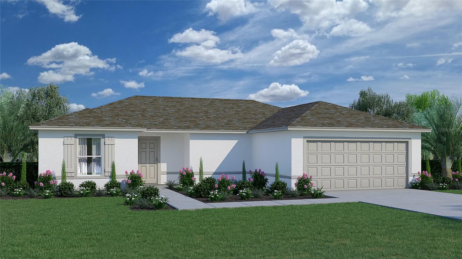 Under Construction. Introducing the Sago, a floorplan from our highly sought-after Value collection, designed for the ease of single-story living. Experience the convenience of this family-friendly layout that caters to your every need. With 3 bedrooms, 2 full bathrooms, and a generously sized 2 car garage, the Sago offers a well-appointed space for comfortable living. The split plan design ensures privacy and tranquility, with a welcoming master bedroom set apart from the other two bedrooms. The open concept kitchen seamlessly integrates with the living and dining areas, creating a harmonious environment that encourages family gatherings and shared moments. Why settle for renting when you can seize the opportunity to own your dream home?