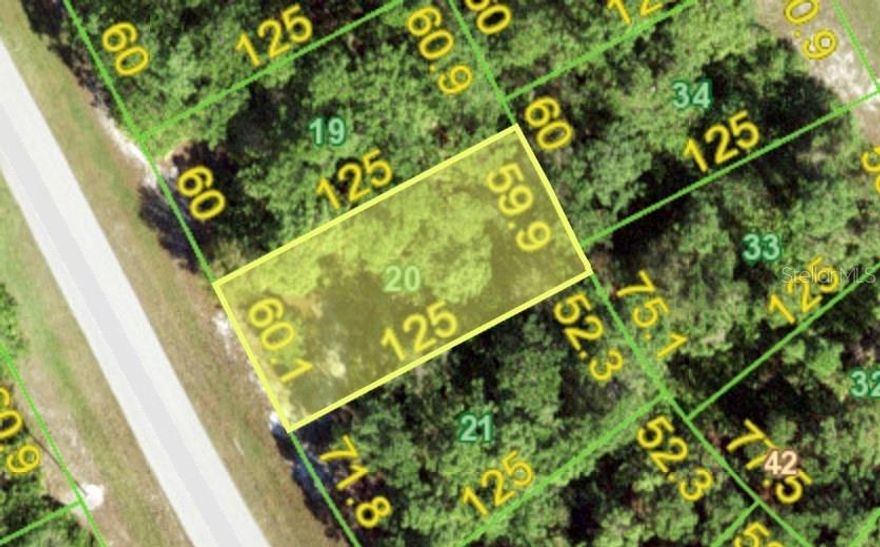 This lot with city water and sewer available is NOT located in a scrub jay zone. Rotonda Lakes is a delightful residential community in Charlotte County, Florida.  This lot is nestled within the larger Rotonda West community, known for its tranquil and picturesque surroundings. Build your dream home on this lot in Rotonda Lakes and be part of a charming community that embraces a serene and nature-oriented lifestyle.

Golf enthusiasts will find themselves in paradise as the area is renowned for its numerous golf courses, offering beautiful views of lush green fairways and serene waterways. The community's thoughtful design features an open and spacious layout, showcasing a mix of single-family homes and vacant lots, catering to both homeowners and investors.

With a focus on a relaxed and peaceful lifestyle, Rotonda Lakes provides an escape from the hustle and bustle of urban centers. Its prime location grants easy access to the stunning Gulf Coast beaches, such as Englewood Beach and Boca Grande, allowing residents to indulge in beachside leisure.

For family-friendly recreation, Rotonda Community Park offers a range of amenities, including walking trails, playgrounds, and sports fields, adding to the community's appeal.

The warm and tropical climate of the region makes it an attractive destination for year-round living or seasonal getaways.  If you love nature, you will be enthralled by the abundant wildlife, including various bird species and native fauna.