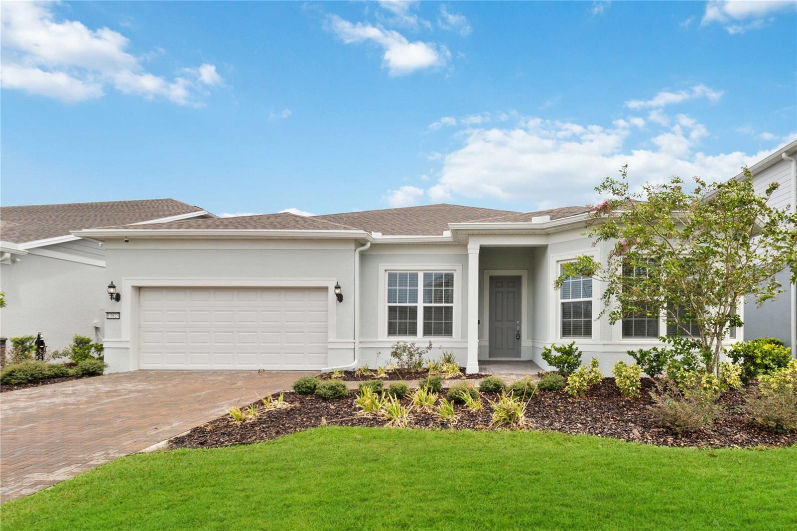 Looking for a luxurious and spacious rental property that offers breathtaking water views and a prime location in Lake Nona? Look no further than this stunning 5-bedroom, 3.5-full bath home, located in the desirable Isles of Lake Nona community. Step inside and you’ll notice soaring ceilings, smooth luxury vinyl flooring, an abundance of led lighting and plenty of natural light. Through the foyer you enter the vast open floorplan which starts with a formal dining room, a grand gathering room and luxurious kitchen. The formal dining room can easily accommodate the largest of dining sets and is perfect for large gatherings and special meals. The gourmet kitchen is a chef’s dream that contains a natural gas cooktop and wall oven/microwave combo. It features a large walk-in pantry, elegant quartz counters, tile backsplash, 42” cabinets, stainless steel appliances and a grand island with pendant lights. The gathering room provides a fantastic water view with its large pocket sliding doors. In addition to its stunning interior features, this home also offers plenty of outdoor space to enjoy. Take in the beautiful water views from the generous screened patio. The spacious master suite nestled in the rear of the home with a lavish ensuite, including dual sinks, tiled shower, and private water closet. The master closet has been customized just for you! The front of the home features 3 spacious bedrooms and 1.5 bathrooms. The 4th bedroom & 3rd bathroom is located next to the kitchen towards the laundry room. The laundry room has is complete with plenty of cabinets, large sink and front load washer & dryer. The gated community of Isles of Lake Nona offers its residents high speed internet, total lawn care, resort-style pool, fitness center, tennis courts, basketball court, multiple playgrounds and so much more!!