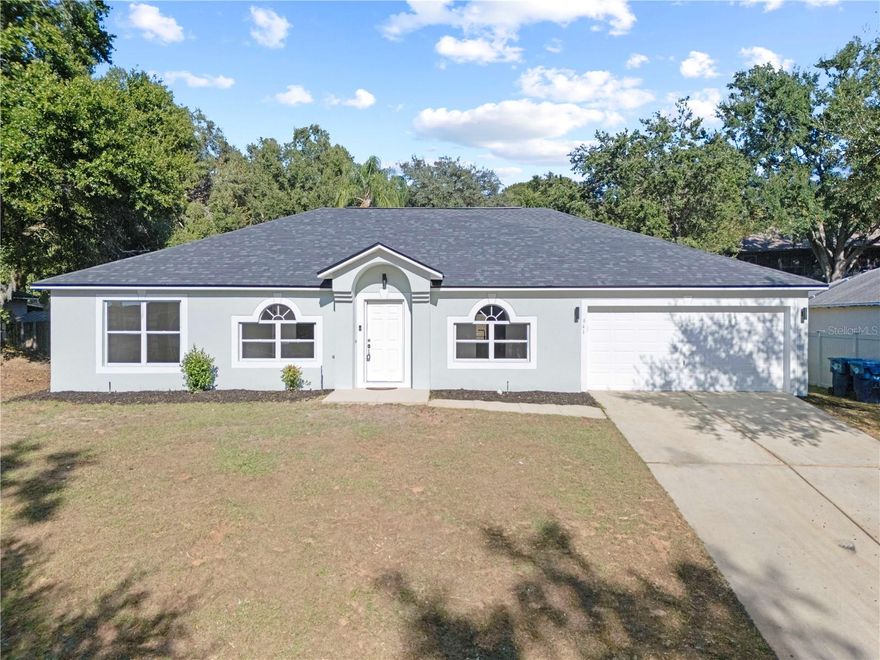 This beautiful, Move in Ready 3-Bedroom,2-Bath home is nestled in the tranquil Pine Bluff Neighborhood and its just minutes from the Florida Turnpike entrance. Enjoy the convenience of nearby School, scenic trails,
Public Lake Access, shopping, restaurants and the New Hills Crossing Publix Plaza-all just moments from your doorsteps.
This 2008 square foot with a Screened Pool, large family room with Vaulted ceilings. Upgrade include brand-new extremely durable LVP-flooring, Quartz countertops throughout, New Roof, fresh Exterior and Interior Paint, new stainless-steel appliances Inc. All new LED fixtures and so much more! Bright & airy open floor plan. New HVAC will be Installed before closing.