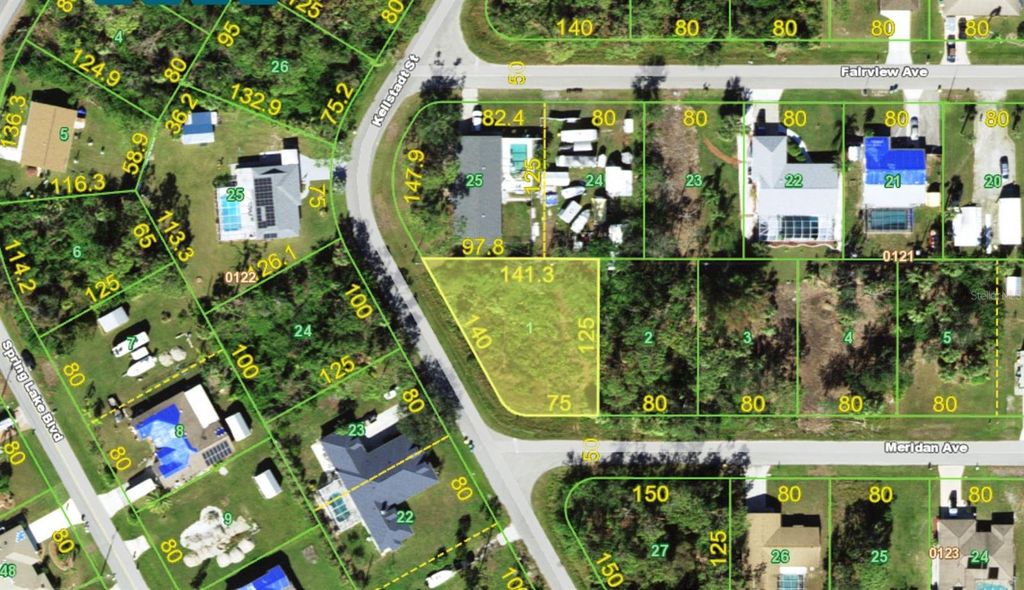 Photo of 568 Meridan Avenue NW, Port Charlotte, FL 33952 (MLS # D6144148)