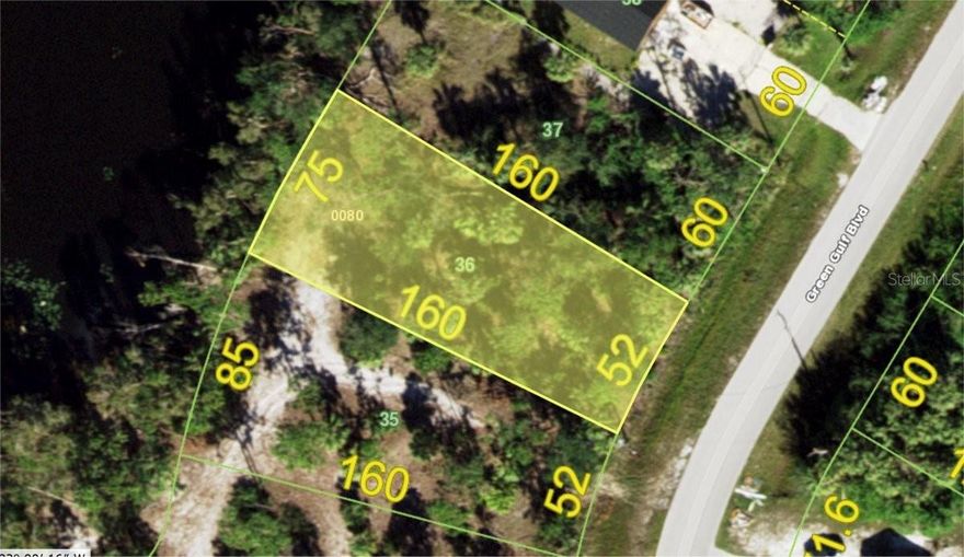 Freshwater Lake - New Home Site, located in Tropical Gulf Acres. Tropical Gulf Acres is true country living with a quick access to US41.  Enjoy having your privacy and yet - only just over 8 miles to Historic Downtown Punta Gorda!  Where you will find great restaurants, marinas, parks and walkways along the shores of the Peace River.  This is a great location for living with an old Floridian style!  This location is midway between Sarasota and Ft. Myers just off I75 or US41.  And is best known for:  excellent golfing, fishing and boating, with pristine gulf beaches nearby!  TGA 006 0080 0036