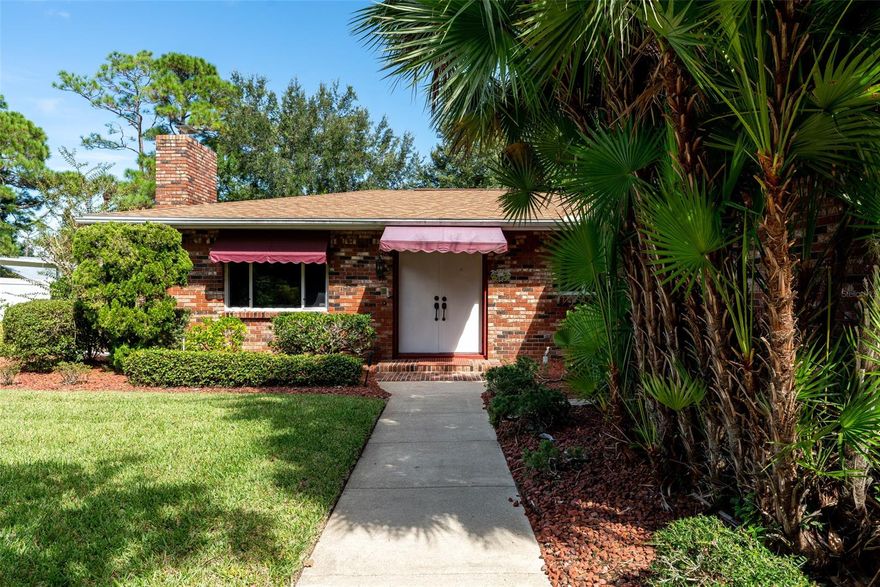 Are you ready to let your imagination run wild in this beautifully maintained 3/3/2 home in the Aqua Golf neighborhood? This brick-concrete-brick home is as solid as they come with a roof that is only 4 years old! Sitting on a double (183ft wide) lot, with a canal that runs behind and to the side of you, AND a dock (where you can add a small boat lift), what else could you want?! There is an enclosed gazebo that is perfect for plants, a small art studio, or even a little meditation room! The potential with this home is endless! This home has recently had an appraisal and is ready to sell! *buyers, all information is intended to be accurate, but please confirm the information*. ;Water: City