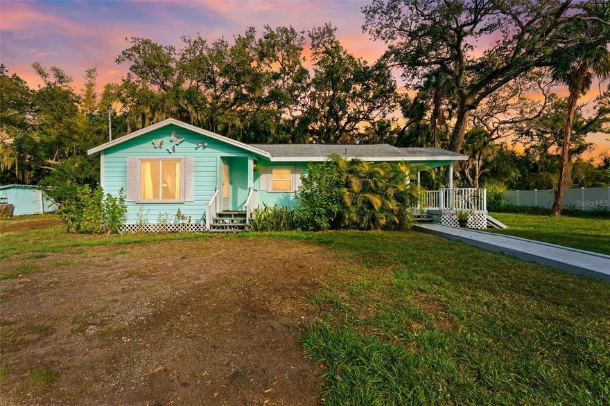 Beautifully updated 2-bedroom, 1-bath single-family home situated on a spacious 0.86-acre lot, offering privacy, space, and flexibility rarely found in a rental. The property features mature landscaping and a wide, inviting front porch that sets the tone as you arrive.
Inside, the home offers hardwood floors throughout the main living areas and kitchen, creating a warm and cohesive feel. The spacious kitchen is equipped with stainless steel appliances, granite countertops, and recessed lighting, providing both style and functionality. Both bedrooms are bright and generously sized, and the full bathroom features hardwood flooring and a classic pedestal sink.
A screened-in porch provides additional outdoor living space, perfect for relaxing or entertaining. The fully gated property offers exceptional privacy along with ample parking, ideal for tenants with multiple vehicles, an RV, boat, or work equipment. No HOA restrictions.
Two large storage sheds provide plenty of extra storage. Additional features include a newer roof, HVAC system, and septic. Conveniently located with easy access to major roads, shopping, dining, and everyday essentials, while still offering a peaceful, private setting.