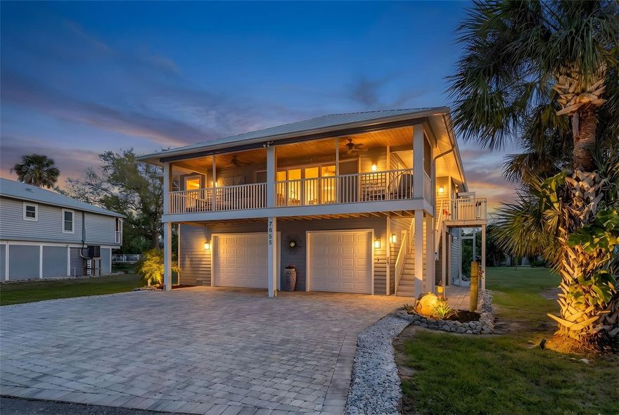 Welcome to this beautifully maintained and move-in-ready home that perfectly blends comfort, style, and convenience. Nestled in the private community of Isle of Pines, this property offers an inviting open-concept layout filled with natural light, ideal for both everyday living and entertaining. The spacious kitchen features modern appliances, a gas stove, ample cabinetry, two pantries and a generous island that flows seamlessly into the living and dining areas. The oversized primary suite provides a relaxing retreat with a well-appointed en-suite complete with soaking tub, a large tiled shower, his and hers walk-in closets and sliding doors to a private lanai. Two additional bedrooms are perfect for guests, each with their own en suite and large closets. Step outside to enjoy the heated pool and private clubhouse with pool table,  and a bonus guest apartment for overflow company. This community has a private waste water system, so you’ll never have to worry about a septic.  With thoughtful upgrades throughout, and pride of ownership evident in every detail, this home truly stands out. Walk to nearby Pineland Marina and Alden Pines Golf Course, or enjoy a five star dinner at the world renowned Tarpon Lodge, right in your back yard! A brand new outdoor lift and maintenance free landscaping complete this beautiful property . Don’t miss your opportunity to make this exceptional island home your own—schedule your showing today!