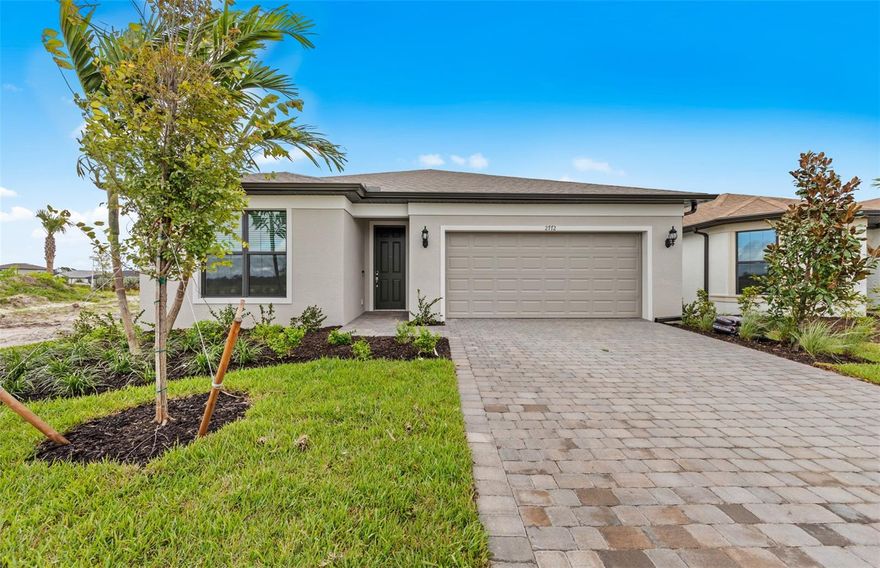 Available Now at The Strand at Cedar Grove. This beautiful Cresswind floorplan is a brand-new 3-bedroom, 2 -bathroom single-family home featuring 2 car garage. Designed everyday living, this home offers an open layout with two sliding glass doors to the outdoor screened lanai. The kitchen is equipped with white cabinetry, quartz countertops, and stainless-steel appliances, impact glass windows, smart home package and more. The Strand at Cedar Grove, located in North Port, offers new constructed homes designed to fit your lifestyle and budget. Families looking for exceptional schools, open concept living, and community amenities like a neighborhood pool, pool cabana, and tot lot play area will find The Strand is the perfect place to call home.