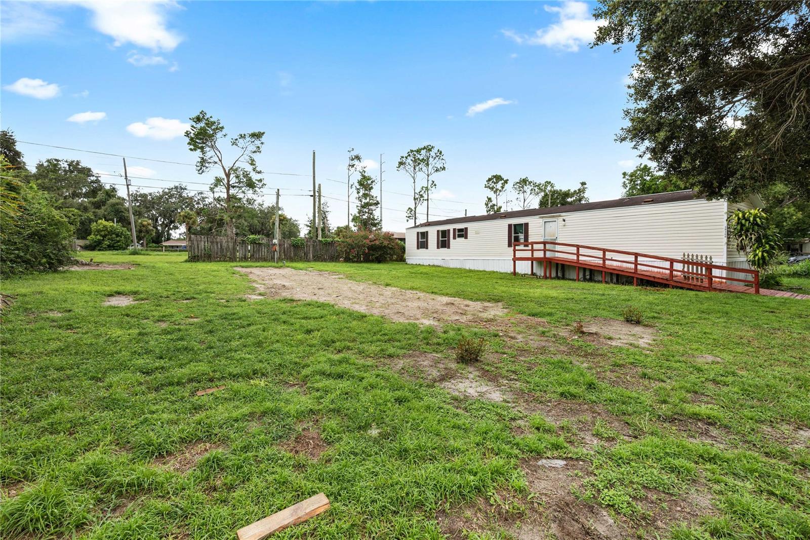 Affordable 3 Bedroom, 2 Bath Mobile Home with Bonus Vacant Lot!
Don’t miss this fantastic opportunity to own this 3 bedroom, 2 bathroom single wide mobile home situated on a spacious lot with an additional adjoining vacant lot included. Possible impact fee credits, please check with Pasco County for specifics, as this lot had another single wide mobile home on it that was recently removed.
This home features a split bedroom floor plan, an open living and kitchen area. The primary suite includes a private bath and walk-in closet, while two additional bedrooms offers flexibility for family, guests, or a home office.
The vacant lot next door provides ample space for a second home, garage, garden, or recreational area—a rare find with endless possibilities.
Whether you're a first-time buyer, investor, or looking to downsize with room to grow, this property delivers both value and potential.