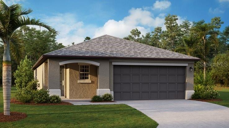 Under Construction. In this single-story home, the kitchen, dining room and family room cohesively flow together with a contemporary open floorplan. The adjacent owner’s suite offers a comfortable place to relax with a private bathroom and walk-in closet, while two additional bedrooms provide space for the rest of the family. Verano can be found in Florida’s Nature Coast, Spring Hill is home to the famous Weeki Wachee Springs State Park where live mermaids and water-borne adventures abound. Verano is two miles from the Suncoast Parkway, bringing easy access to Tampa and tons of local restaurants, shopping and entertainment options.. Interior photos disclosed are different from the actual model being built.
