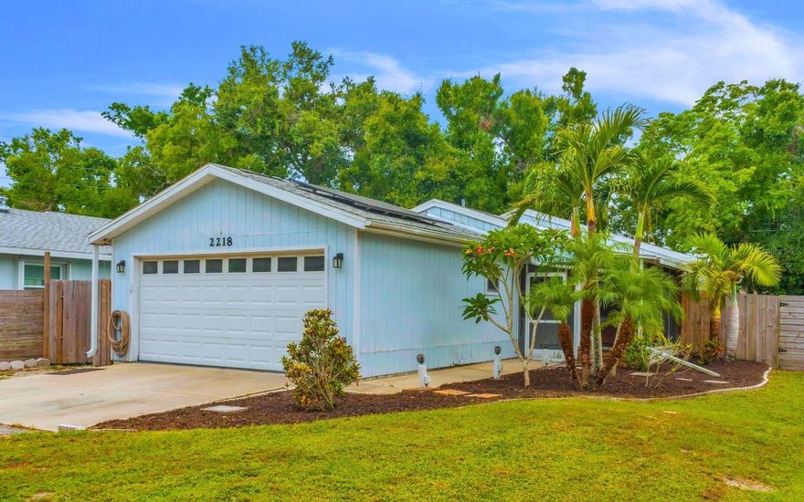 Reduced!  Now $275,000  OFF THE GRID LIVING! 2218 Woodmere Road, Venice, FL: A Sanctuary of Style, Savings, and Serenity within a few miles of everything Venice! No HOA FEES! This solar-powered home offers many benefits: Green energy savings, a filtered well with potable water, a recently inspected and drained septic system, and a new drain field that was just installed. There is an assumable solar lease with Sunnova, which gives buyers an opportunity for energy savings and a reduced environmental footprint. The benefits of assuming the Sunnova Solar Lease are clear:  The basic electric costs vary from $20 to $40/month.  Ask any Floridian, and they will say that it is a great deal!  Here’s the kicker: The seller is willing to prepay the 25-year lease for the full price at closing!  This means the buyer will receive all the benefits of the lease WITHOUT THE ADDITIONAL LEASE COST!

Prepare to be enchanted by a property that redefines the essence of Florida living. Nestled in a wonderfully secluded neighborhood yet mere moments from all of Venice's vibrant amenities and shopping, in a pet-friendly neighborhood, 
This home presents an unparalleled opportunity for discerning buyers.
Step inside and immediately feel the expansive embrace of an open-concept kitchen, dining, and living area, crowned by soaring high ceilings. This home is designed for effortless entertaining and comfortable daily life, where connection flows freely. 
Each generously sized bedroom offers a private retreat, ensuring comfort and personal space for all. Practicality meets convenience with both a bright office space for the professional and a spacious garage featuring built-in storage, ready to accommodate life's necessities. 
And for a touch of everyday luxury, the master bath boasts a magnificent, large double-head shower, promising a spa-like experience within the comfort of home. What truly sets this residence apart is its owner's meticulous care and significant investments. This is not just a house; it's a home thoughtfully updated for peace of mind and modern living.
* A brand new septic drain field was installed in February 2025, with the tank inspected and emptied, ensuring worry-free functionality for years to come. 
* A new backyard fence erected in 2023 provides privacy and a secure outdoor haven. 
* A new water heater installed in late 2023 ensures efficient and reliable hot water.
* Following Hurricane Ian, the second bedroom wall was redone entirely, alongside a partial roof replacement, demonstrating a commitment to structural integrity and quality.
* Thoughtful design created a separate, dedicated office space within the home, catering perfectly to today's work-from-home demands or providing a quiet study area. 
There is an assumable solar lease with Sunnova, which gives buyers an opportunity for energy savings and a reduced environmental footprint. The benefits of assuming the Sunnova Solar Lease are clear: The lease is affordable, with electric costs varying between $20 and $40/month. Ask any Floridian, and they will say that it is a great deal! 
2218 Woodmere Road is more than your future home; it's an invitation to experience the best of Venice – the perfect blend of accessibility and tranquil seclusion, all within a home that has been lovingly updated and meticulously maintained. 
Do not miss the chance to schedule your showing today and discover your next dream home. Book your appointment today! This one truly shines!