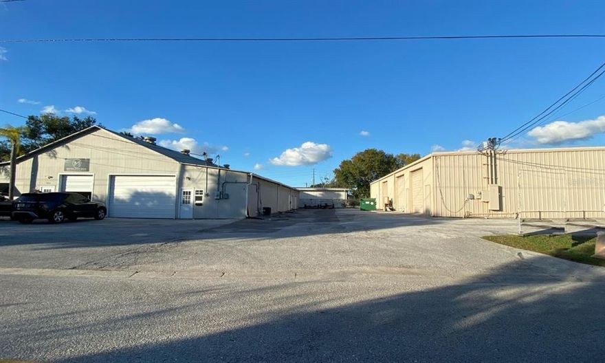 Fantastic opportunity to own a large 10,000 square foot warehouse along with a separate, 7,000 square foot warehouse (both fully leased out) totaling 17,000 square feet on a 30,000 sq ft lot with 20 parking spaces. Both buildings have brand new roofs. The 10,000 sq ft warehouse has 6 brand new roll up doors and new paint and the 7000 sq ft warehouse has 2 brand new roll up doors which makes this a spectacular opportunity close to downtown Clearwater and centrally located. Cash Buyers only.