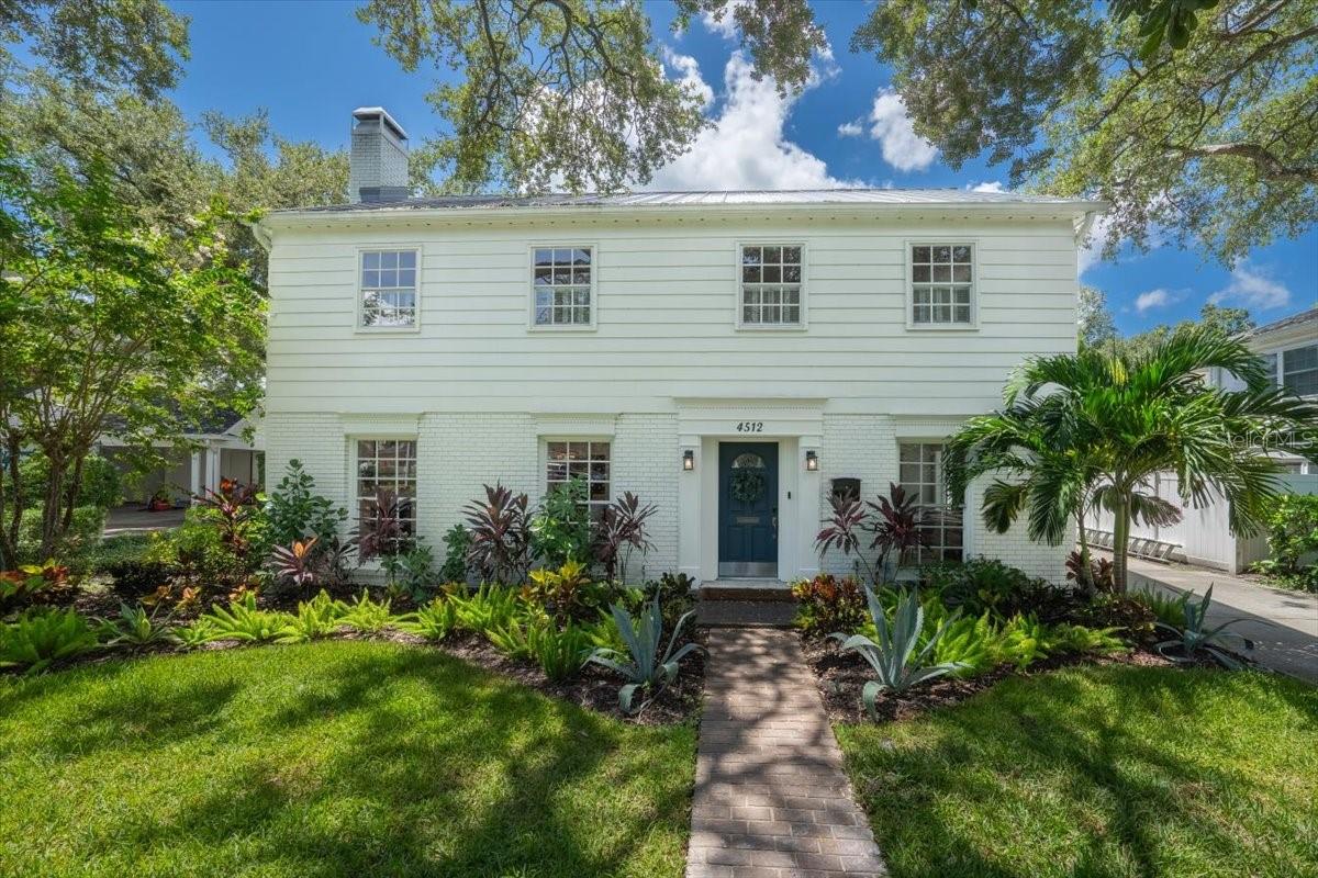 Welcome to "The Bayou," a charming and tranquil neighborhood nestled in the heart of
South Tampa, recognized for its exceptional A-rated schools. This beautifully renovated
Colonial-style two-story home is just a short stroll away from top-rated schools, including
Mabry Elementary and Coleman Middle Schools, with St. Mary’s Day School and PLANT
High School also conveniently nearby.
Set on a peaceful, tree-lined circle street that feels like your own private enclave, this
residence seamlessly combines classic charm with contemporary comforts. Enjoy two
distinct living areas: a formal living room featuring a cozy gas fireplace and a versatile
family room that opens to the backyard oasis, complete with a heated saltwater pool and
ample side yard space. The chef’s kitchen is a dream, equipped with a gas stove and
premium appliances.
Venture upstairs to discover four inviting bedrooms, including a generous primary suite
boasting walk-in closets and an attached bonus room—ideal for a home office, nursery,
gym, or owners retreat. The walk-up attic offers even more storage solutions or the
possibility for future expansion. The expansive 7,500+ square foot lot showcases a lush
front yard and a serene backyard retreat with a side yard large enough for a playset, perfect
for entertaining or relaxing by the heated saltwater pool.
In the past year, the homeowners have transformed this residence with exceptional
finishes and thoughtful upgrades. Notable improvements include a new standing seam
metal roof (2023), two new AC units (2024), and updated electrical systems (2020). The
kitchen has been fully renovated, and engineered hardwood flooring has been installed
throughout the home, with the downstairs completed in 2025 and the upstairs and
staircase finished in 2024.
Additionally, a new downstairs bedroom and full bathroom have been added, providing a
perfect place for family members or visiting guests. Further enhancements include a
renovated laundry room (2025), fresh interior and exterior paint (2024 for the interior and
2023 for the exterior), and fully renovated powder and guest bathrooms. The irrigation
system and landscaping have also been upgraded (2023), and there's a 50A hookup for
RV/EV and a hot tub. With an ongoing termite treatment warranty in place (2021), you can
move in with confidence and peace of mind.
This home is not just a place to live; it's a sanctuary waiting for you to make it yours!