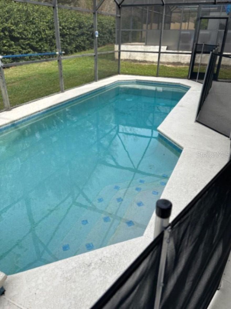 Welcome to this fully furnished Florida pool home located in the established Highgate Park community in Davenport. This spacious 4 bedroom, 3 bathroom residence offers 1,844 square feet of comfortable living space with an open and functional floor plan designed for everyday living and easy entertaining.

The main living areas flow seamlessly into the kitchen and dining spaces, while large sliding doors lead to a private, screen-enclosed pool and spa, creating an ideal indoor-outdoor lifestyle. Lawn care and pool service are included in the rent, offering added convenience and low-maintenance living. The home is offered fully furnished and move-in ready. The owner covers the HOA, providing additional value for residents.

Available for a one-year lease at $2,650 a month, this property is conveniently located near shopping, dining, major roadways, and area attractions while still maintaining a quiet residential setting. This is an excellent opportunity to lease a furnished pool home in a desirable Davenport location.