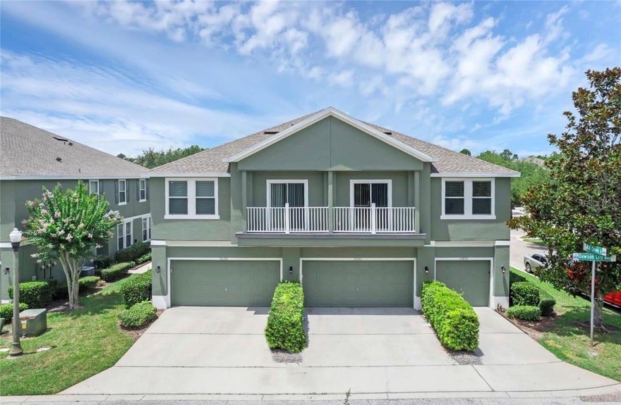 Application fee refunded for approved renters. Affordable voucher for housing is accepted. Get a $100 U-Haul gift card on your move-in day! Welcome to your end-unit EAST PARK townhouse in Lake Nona! This 2-bedroom, 2-bath home has an open layout with a bedroom on each side of the living/dining area. The large kitchen opens to two balconies with tree views. Bright and sunny with lots of windows, the home also has a primary en-suite, separate laundry room, one-car garage, and brand-new carpet. Enjoy community parks, trails, tennis/pickleball courts, and a playground. Close to schools, shopping, dining, highways, and just a short drive to MCO.