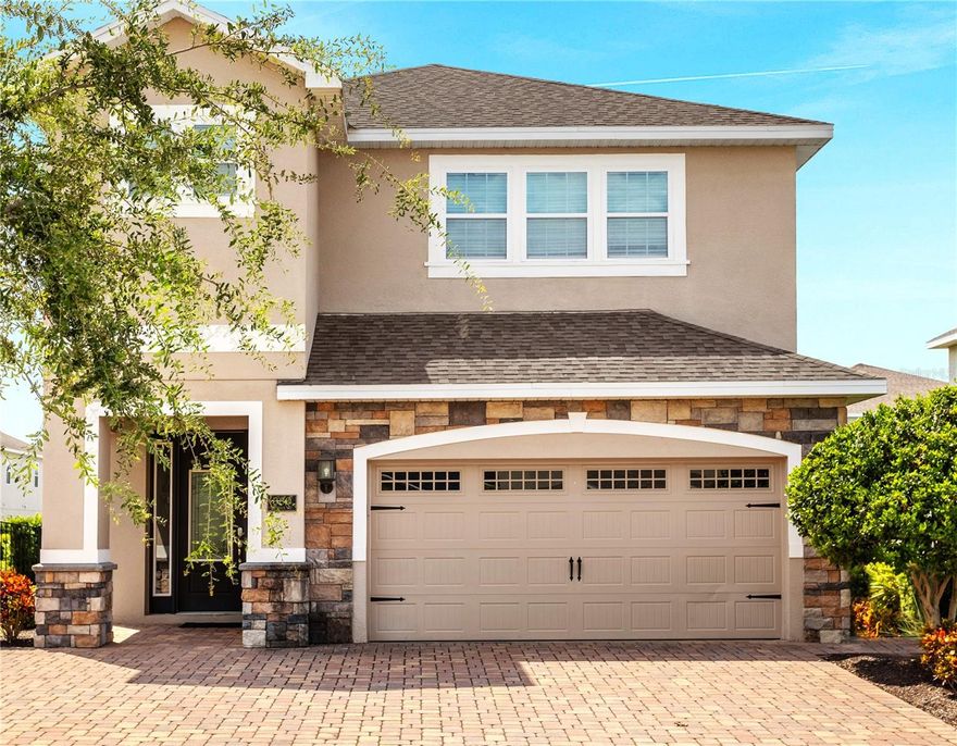 LUXURY VACATION Home located in the ENCORE  Club  Of  Reunion. KEY TURN READY  !!    FULLY FURNISHED !! UPGRADED FURNITURE PACKAGE !!  Beautifully decorated 6 bedroom & 6.5 Bath. LARGE BACKYARD !!  Enjoy Florida's great weather, wonderful beaches, and outdoor activities.  ENCORE COMMUNITY has an AQUA PARK  with 3-story twisting slides, multiple Bars, Restaurants, Sports activities, Tennis courts, Basketball courts, Sand volleyball courts, Fitness Center and a Kid's Center! Minutes drive to Walt Disney Theme Parks, Night Time Entertainment & Restaurants. The house is decorated with Modern Decor including Themed Bedrooms & Media Center. The Kitchen features Stainless Steel Appliances, Granite Countertops and High cabinets. The outdoor area features a Large Pool with Heated Spa and Sun Loungers. There is a Large Master bedroom on the first floor, and 3 King sized suites and 2 movie themed bedrooms on the second floor. Sleeps up to 12 or a large family. Property can be used as a personal residential property or a Short Term rental. Every Room has a Wall Mounted TV and own bathroom. The upper floor loft area is equipped with a large flat screen TV, 2 gaming chairs, a large flat screen TV with a PS4 video game console and a foosball table.