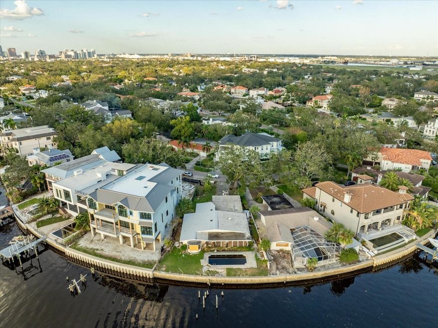 RARE OPEN WATER OPPORTUNITY - LAND VALUE ONLY. Build your dream home on Coveted Davis Islands. Imagine the possibilities: a blank canvas to craft your custom waterfront oasis on one of Davis Islands’ most prestigious streets. This expansive 12,490 sq. ft. lot—nearly a third of an acre—boasts an impressive 92 feet of open bay frontage, offering panoramic views and endless potential.

Create your dream estate to embrace stunning sunsets over the bay and sparkling nighttime views of Bayshore Boulevard’s iconic lights. With generous space to design a sprawling home and unobstructed surroundings, the opportunities for luxurious living are endless.

Nestled in the heart of Davis Islands, this property offers more than just a location—it’s a lifestyle. From yacht club access and a private airport to tennis courts, community pools, parks, and a vibrant downtown filled with shopping and dining, the island is a paradise for recreation and relaxation. Plus, it’s within minutes of A-rated schools, Water Street, the Riverwalk, sports venues, and South Tampa’s premier shopping and entertainment districts.

This lot is being sold for land value only, making it a rare opportunity to create a one-of-a-kind masterpiece tailored to your vision. For the first time in over 50 years, 592 Riviera Drive is available to those ready to seize the chance to own a piece of paradise.

Don’t wait—embrace the Davis Islands dream and make this extraordinary waterfront property yours today. Majestic sunsets await, 365 days a year.