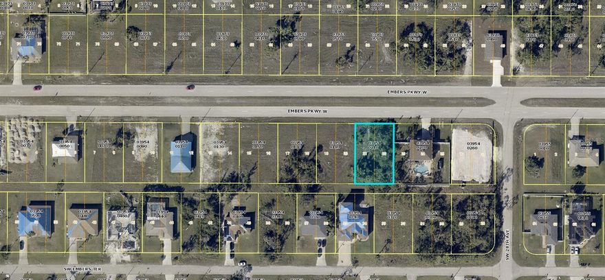 CAPE CORAL LOT IN A QUIET NEIGHBORHOOD. PRICED TO SELL FAST!