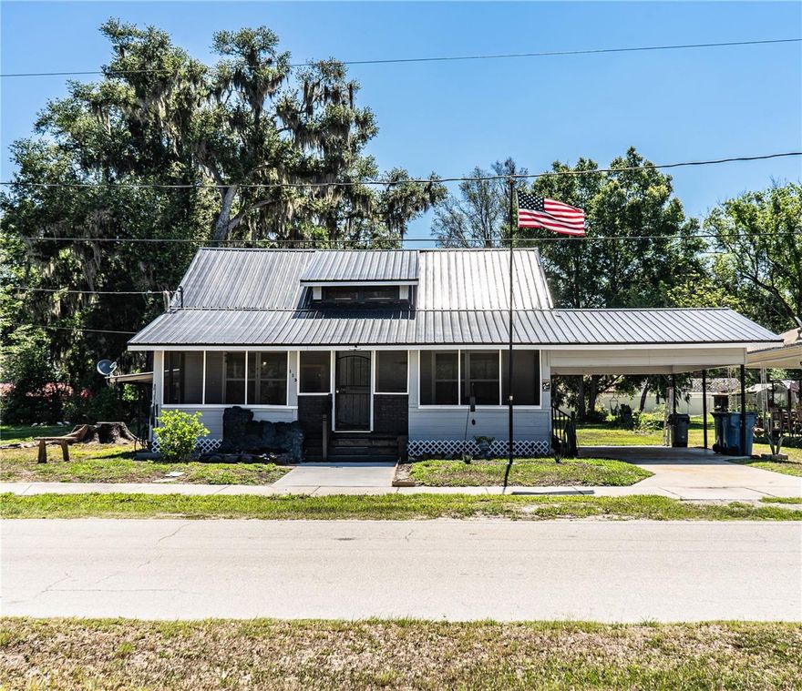 Love country living with city convenience? This beautifully remodeled historic bungalow offers the best of both worlds! Situated on an oversized 1/4+ acre lot in a great neighborhood, this move-in-ready home was extensively updated in 2022/2023 and is packed with value.
Features include a newer metal roof (2022), impact windows, newer vinyl flooring (2023), updated finishes, and a spacious screened porch perfect for morning coffee, relaxing evenings, and enjoying peaceful outdoor views year-round.
No HOA. No CDD. No flood zone.
Bring your RVs, trucks, boats, and toys — there’s plenty of room for it all. Surrounded by newer construction and renovated homes, this property offers privacy, charm, and future value potential while still being just minutes from shopping, dining, and nearby towns.
Perfect for first-time buyers, downsizers, or anyone seeking low-maintenance living with space to spread out. Schedule your private showing today!