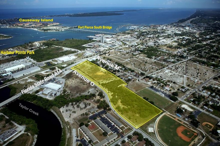 13.18 acres zoned General Commercial. Parcels are located within the City's CRA boundary and boasts over 400’ of frontage along US Hwy 1. Walking distance to Harbour Point Park and Open Space Park and centrally located between North and South Hutchison Island Bridges. Is also situated two minutes north of Downtown and seven minutes from Treasure Coast International Airport. Partially located in an OPPORTUNITY ZONE An undeveloped, high and dry 13.18-acre site situated in Fort Pierce, FL which is part of the Port St. Lucie, FL MSA. Port St. Lucie is the seventh most populous city in the state, and the third largest city in South Florida, surpassing "Venice of America" aka, Fort Lauderdale. This area is seeing some of the most rapid residential and industrial growth in the state of Florida! The municipality of Port St. Lucie boasts low crime rates, a diverse and vibrant mix of demographics, an assorted housing stock and an abundance of open acreage throughout the city for development and new construction. All of which certainly attributes to the city’s continuous growth and expansion. For more than 100 years, Fort Pierce- the hub of St. Lucie County, has been known as the “Sunrise City”. The city was incorporated in 1901 and grew from a tiny population of 300 to over 45,000 residents currently and spans approx. 31 square miles. Embracing its diversity and the richness of its heritage, the neighborly community of Fort Pierce offers the promise of expansion for future developers and investors of all types. The city of Port St. Lucie lies in the heart of Florida’s Treasure Coast and is home to the PGA Village, which boasts three champion golf courses with bookable lessons from a wide variety of golf pros. Visitors to this lush region can enjoy a haven of outdoor recreation and can take full advantage of exploring the city’s many environmental preserves, paddling in the tranquil rivers, horseback riding along the pristine beaches or even catching a baseball game with friends and family at Clover Park Stadium- home to the New York Mets who spring train here every year! Tourists and residents congregate to the region for the opulent environment, the abundant shopping, the unspoiled beaches and for central access to many of the Sunshine State’s famous attractions. Situated about halfway between Miami and Orlando, Port St. Lucie is roughly 50 miles north of West Palm Beach and is known for its world-class golf courses, its top- rated park system and the St. Lucie River which supports many types of recreational activities along with the growing arts and performance community within the city. Prime US Hwy 1 location. Parcels are located within the City's CRA boundary and boasts over 400’ of frontage along US Hwy 1. Busy commercial corridor: VTD 30,500. Site falls under General Commercial zoning which allows for a variety of uses ranging from industrial to retail and or office. Site is ready for construction. Outstanding site for new development due limited availability of commercial lots in the immediate area along with its proximity to the main road. Quick access to newly expanded 4-lane Indrio Road which easily connects to Interstate 95. Situated Two Minutes North of Downtown. Walking distance to Harbour Point Park and Open Space Park.
Surrounded by national/ regional brands such as Publix, Mobil, Family Dollar, CVS, Penske, Metro/ T-Mobile, McDonald’s, Wells Fargo and many others. Steady surrounding population of 36,968 residents within a 3-mile