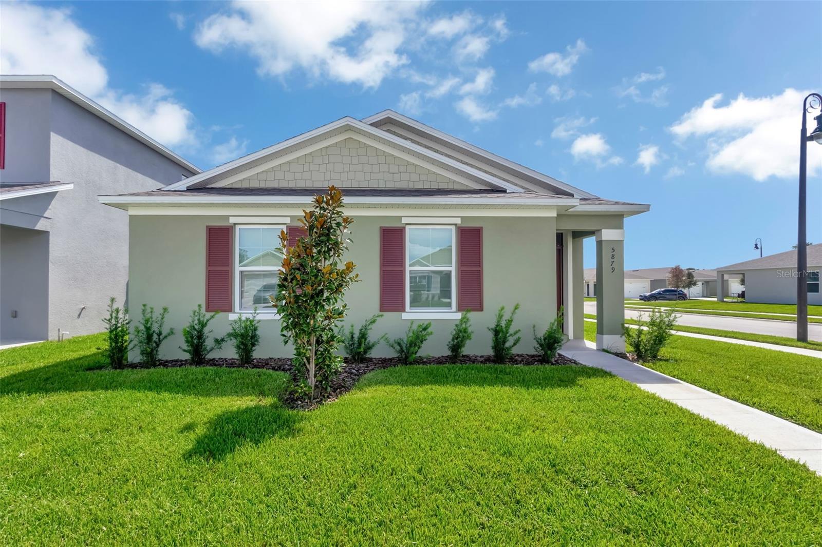 Brand New 4 Bedroom Home on a CORNER LOT in Windrose, Apopka!
Be the first to live in this newly built Baldwin model by DR Horton featuring 4 bedrooms, 2 bathrooms, and a rear-entry garage with alley access. The open layout offers a spacious kitchen with quartz countertops, stainless-steel appliances, modern cabinetry, and LED lighting. Durable luxury vinyl plank flooring runs throughout the main living areas, and the home comes equipped with smart home technology for convenience at your fingertips.
Windrose community residents get to enjoy resort-style amenities including a pool, walking paths, and a vibrant neighborhood atmosphere. Just minutes from shopping, dining, entertainment, and with easy access to major highways for seamless travel throughout Central Florida.
Schedule a showing today and make this brand-new home yours!