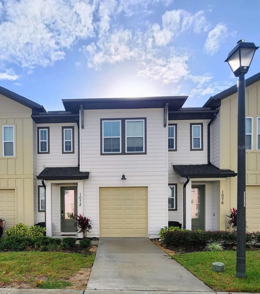 Enjoy the comfort and convenience of this beautiful, fully furnished, renovated, and well-maintained townhome located in the desirable Festiva community. This spacious 3-bedroom, 2-bathroom unit is move-in ready and thoughtfully designed for comfortable living. It features an open-concept layout with a kitchen overlooking a combined living and dining area, ideal for entertaining. Quality furnishings throughout the home include a spacious master suite with a walk-in closet and private bathroom with dual sinks and a walk-in shower. Guest bedrooms are comfortably furnished and versatile for guests or as a home office. Tenant is responsible for water, electricity, and internet. Festiva's resort-style amenities include a sparkling community pool with a splash pad, miniature golf, a fully equipped fitness center, a fun-filled game room, and a charming ice cream shop. Location: Conveniently located in Davenport, close to shopping, restaurants, attractions, and easy access to I-4. Whether you're relocating or simply looking for a carefree living experience, this townhome has everything you need. Just bring your suitcase and settle in!