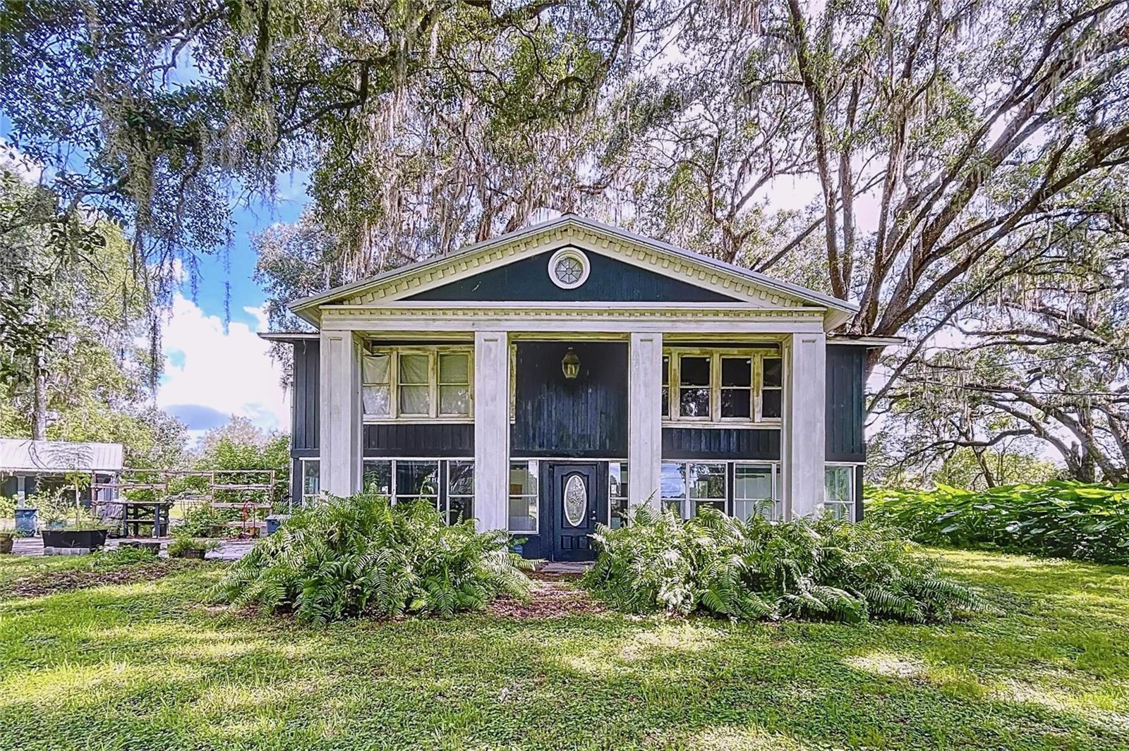 Rare "Old Florida" 12.8-Acre Homestead – Shaded by Massive Live Oaks with Private Pond
Located just minutes away from the Eastern Hernando-Pasco County line, this 12.8-acre agriculturally zoned property offers a rare blend of natural beauty, privacy, and potential. What truly sets it apart is the remarkable canopy of massive live oak trees—many estimated to be 80 to 100 years old—spreading across much of the land. These iconic trees lend a timeless character and a sense of heritage that’s increasingly difficult to find in this part of Florida.
The land is features a quaint pond that attracts the local wildlife and is ideal for simply enjoying the view. Whether you're envisioning a private estate, a personal farm, or a future custom build with lots of acreage, the setting is both inspiring and practical.
A 1940s-era home still stands on the property and will likely require either a substantial renovation or full replacement. Two older outbuildings also remain, offering potential utility as barns or storage spaces with some work. A functioning well currently supplies water to the home, while the septic system will likely need repair or replacement.
Located just minutes from the Hernando-Pasco border, this property offers both privacy and proximity—rural peace with convenient access to growth corridors.
With its stunning tree canopy, pond, and flexible land use, this is more than just acreage—it’s a rare opportunity to own a piece of Florida’s natural heritage. This opportunity won't last long.
*All information provided is intended to be accurate however the buyer and buyer's agent must confirm and perform their own due diligence. For risk management purposes, an approved waiver of liability must be signed by the showing agent and customer prior to obtaining permission to show. This property under the control of a special magistrate pursuant to a Missouri Court Final Judgement, therefore any offers must contain a signed copy of the provided "Receiver's Addendum" and will also be subject to a modified “AS IS” contract. The acceptance date of any As-Is contract should not be less than seven business days. According to the Hernando County Planning and Zoning Department, Impact Fees have been credited to this property. The majority of the 12.8 acres is in FEMA Flood Zone X, however, there are two areas in Flood Zone A, with one being the pond area.