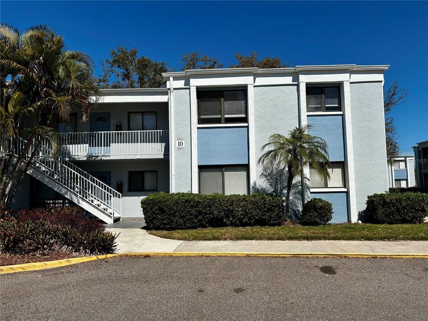 Welcome to Garden Walk a small condo community in West Bradenton.  This ground level 1 bedroom 1 bathroom offers tile floors, crown molding, laundry closet and lanai.  Amenities included a community pool, gym, clubhouse, TV/Internet, water, sewer, garbage and assigned parking.  Conveniently located to Bradenton/Sarasota Airport, Downtown Bradenton, Downtown Sarasota and a short drive to the stunning beaches of Anna Maria Island.  Current Tenant in place through August 2026