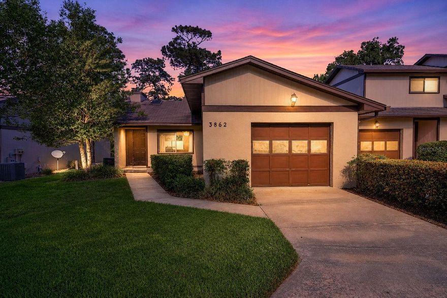 Welcome home to this beautifully maintained 2-bedroom, 2-bath residence with a versatile bonus room perfect for an office, guest space, or hobby area. Inside, you’ll find a cozy fireplace, stylish tile and vinyl plank flooring throughout, and the convenience of an indoor laundry area. The spacious primary bedroom features a walk-in closet for ample storage. Step outside to your private, fenced-in courtyard—ideal for relaxing or entertaining. Located in a desirable HOA community with access to a sparkling pool, this home combines comfort, convenience, and low-maintenance living.
