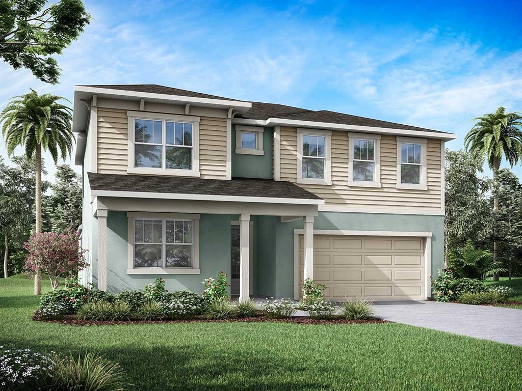 Under Construction. Let your roots grow while living the Lake Nona lifestyle. Resort-style amenities throughout, art exhibits, and 1 gb internet speeds. The 3,053 sq. ft. Olympic floorplan offers vast living space that’s thoughtfully planned to complement your lifestyle. From the foyer, a spacious and inspiring living area is revealed — with the kitchen, breakfast bar, dining area and Great Room offering a huge area in which to cook, eat, entertain or relax. Gathering space extends to the patio, which can optionally be upgraded to a covered lanai of two different sizes. Upstairs, an impressive loft area can be used for alternate family gatherings, such as a home theatre or personal arcade. The options are endless! A full bath and 3 bedrooms complete the second level, with bedrooms 2 and 3 each boasting walk-in closets.
