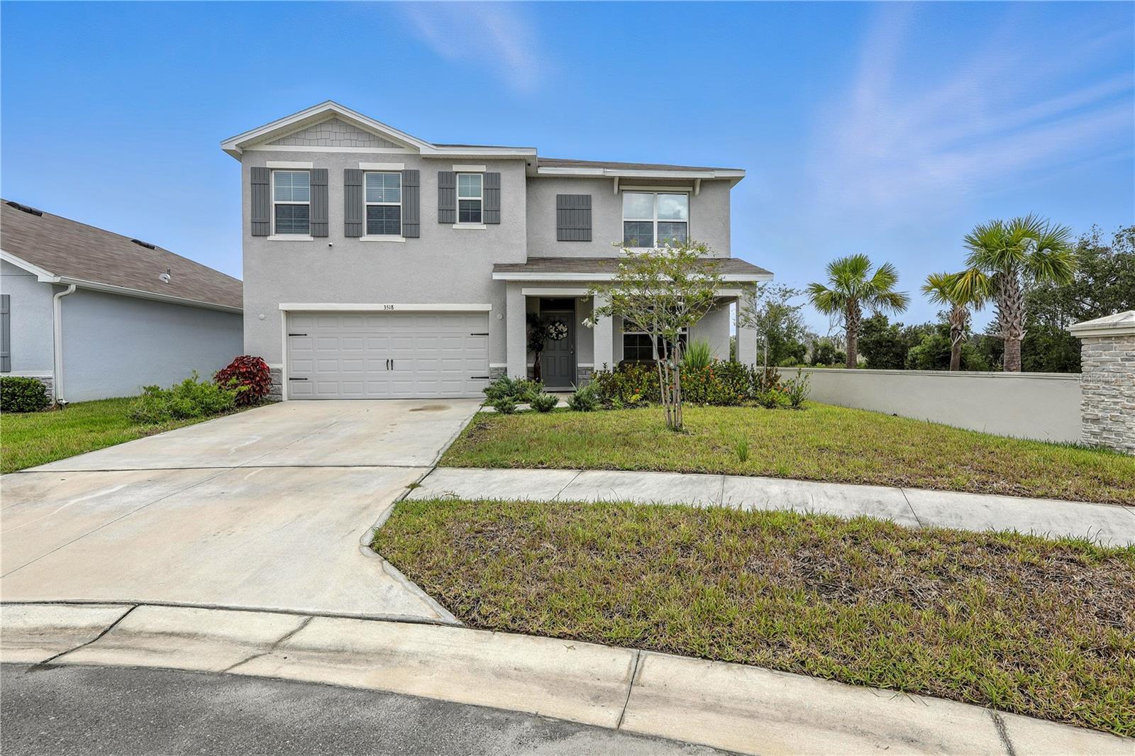 Welcome to the Farm at Varrea in plant City! This beautiful 5-bedroom,3-bathroom home offers both space and flexibility. The open layout features a flexible living area and spacious upstairs loft for a home office, playroom, or a media space. A downstairs guest bedroom with a full bath provides convenience, while the upstairs host the primary suite and three additional bedrooms for added privacy. This home also includes an upstairs laundry room for easy access.
This Community offers resort-style amenities like communities pool, fitness center ,walking trails and more. It's also conveniently located just minutes away from I-4 and the popular Florida strawberry festival grounds. Easy commute to both Tampa and Orlando, FL.