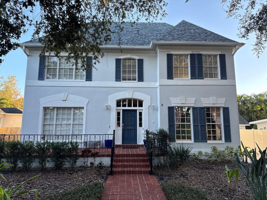 One or more photo(s) has been virtually staged. Welcome to this solid two-story, all-block construction home located in the heart of South Tampa. Featuring an elevated first floor and positioned outside the flood zone, this 4-bedroom, 2.5-bath residence offers over 2,660 sqft of comfortable family living. Enjoy freshly refinished oak floors, 9’ ceilings, a cozy fireplace, and a layout with great potential. The kitchen and interior spaces are ready for your personal touch; this home needs some extra love, but that’s exactly what allows you to make it your own.

The backyard includes a sparkling saltwater pool, perfect for relaxing or entertaining. Additional highlights include a charming front porch, a driveway accommodating three vehicles, and no HOA. The 7-year-old roof includes a transferable warranty for added peace of mind. Detached garage with enough room behind the fence to park a truck. Termite maintenance transferrable warranty

Located just minutes to SoHo, Hyde Park Village, Bayshore Blvd, Davis Islands, and International Plaza. Don’t miss this opportunity to own a block-constructed pool home in one of Tampa’s most desirable neighborhoods.

Fair housing