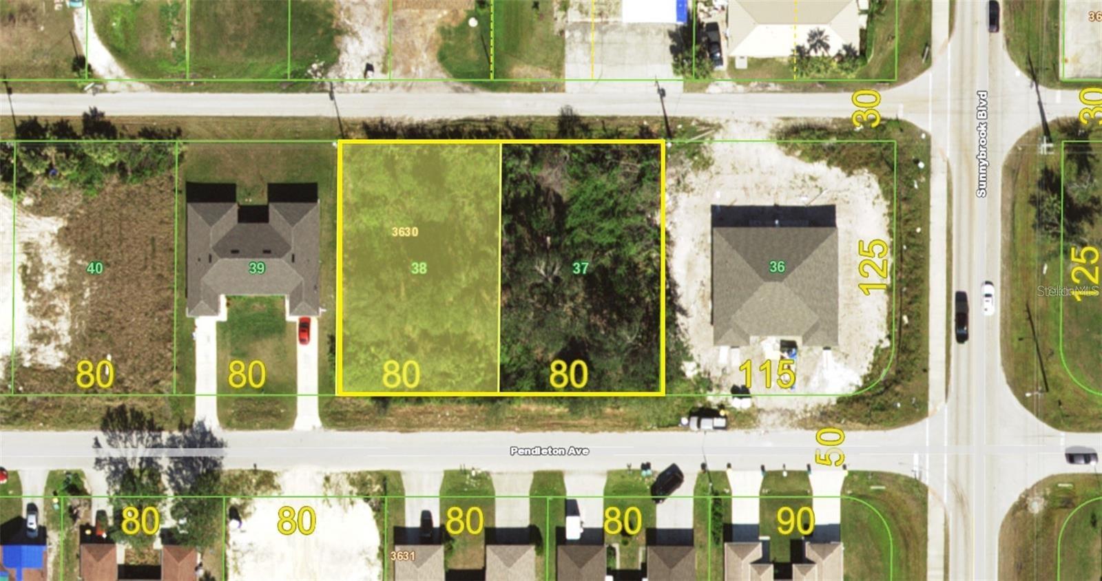 Rare opportunity to own TWO RMF10 MULTIFAMILY LOTS adjacent to each other!! BOTH lots are being sold together total 160x125 lot dimesions. Possibility of building up to a 5 unit multifamily building with both lots combined. City water & Septic. NO HOA or Deed Restrictions! Excellent location convenient to local shopping and about a 10 minute drive to Englewood Beach. Street lighting directly in front of the lots. Several new developements on the road. X FLOOD ZONE - flood zone insurance not required. Not in a Scrub Jay Zone. These lots feature an additional access road from the rear of the property. Each lot has its own Tax ID and are already subdivided. They are being sold as a package deal.