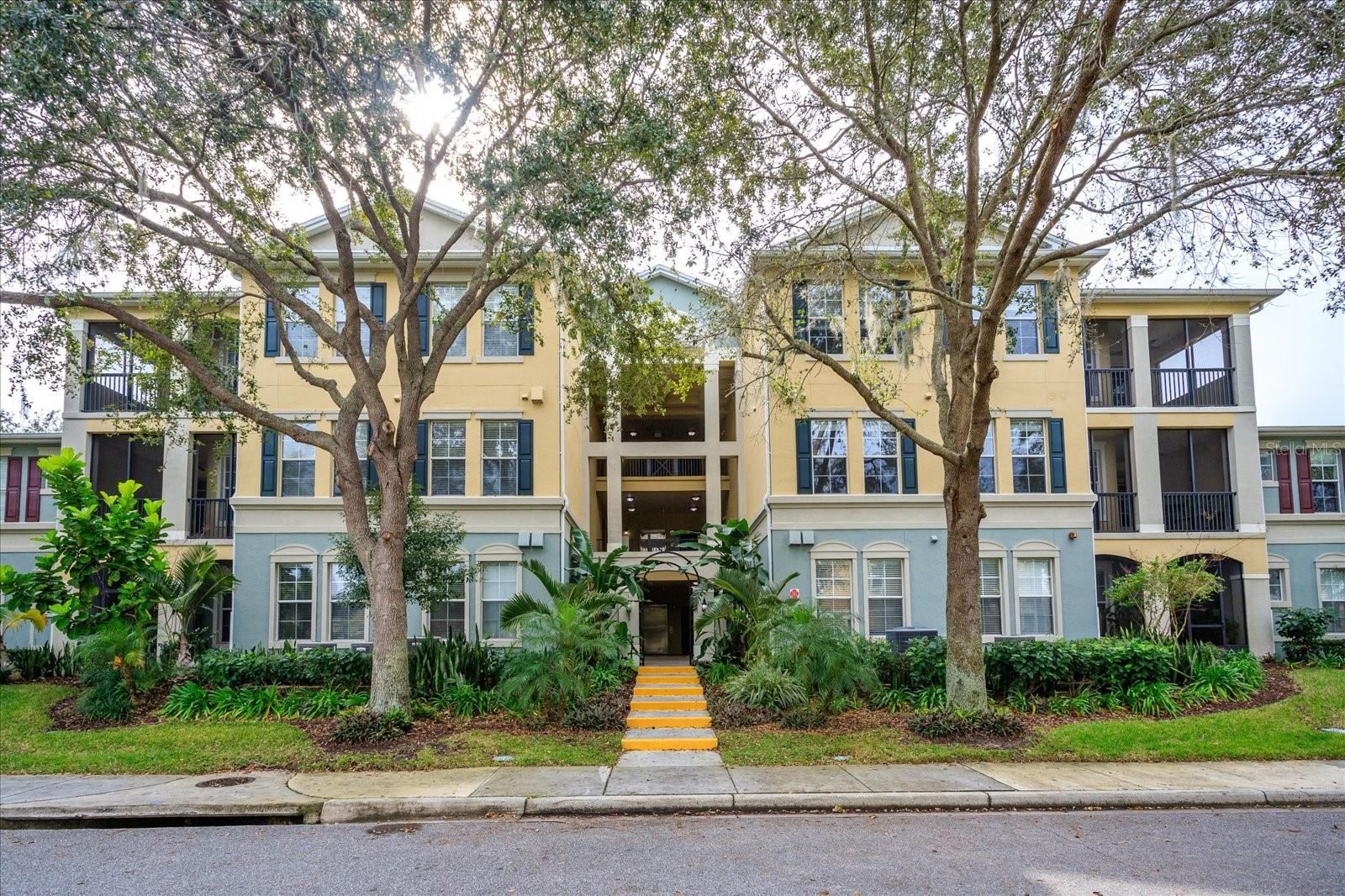 Beautiful Lakeside at Lakes of Windermere condominium - Third floor corner unit with screened balcony. This unit features an open floor plan that combines kitchen, living room, and dining room. The kitchen feature 42 inch wood cabinets and a breakfast bar. Spacious primary bedroom. The A/C was replaced in October 2020. Tons of storage throughout the unit! The community features Clubhouse, Pool, Fitness Center, Onsite Management, and Valet Trash Service. Conveniently located just minutes away from Disney, Shopping, Dining, and Expressways.