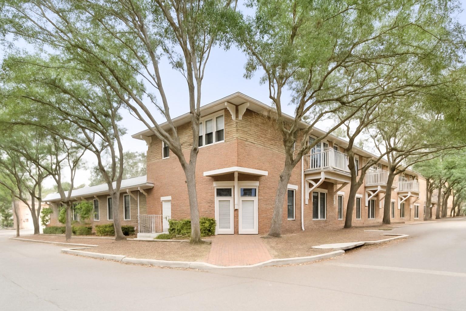 Discover this beautifully maintained 3-bedroom, 2-bathroom condo in the heart of Haile Village . Situated on the second floor, this home offers private entrance with an enclosed stairway and hallway. It’s the perfect blend of elegance, privacy, and walkable convenience. Step inside to soaring vaulted ceilings, stunning high windows, and newly installed bamboo flooring that create a bright, open, and inviting space. With no carpet throughout, this low-maintenance home is as functional as it is stylish. Enjoy your morning coffee or unwind with a good book on one of two private balconies overlooking the vibrant village below. With only two residential units in the building—and no upstairs neighbors or units to the left—you’ll appreciate the peaceful, quiet atmosphere that’s hard to find in condo living. Just steps from your door, you’ll find local cafés, restaurants, boutiques, and lively community events. Residents also enjoy access to a private swimming pool, fitness center, and scenic walking trails—all just a block away. Parking is easy with both street and rear-lot options available. Located less than 9 miles from UF Health Shands Hospital and the University of Florida, and with a convenient park-and-ride bus stop in the village, this location offers unmatched accessibility. Whether you’re seeking a quiet retreat or a vibrant, walkable lifestyle, this one-of-a-kind condo delivers it all.