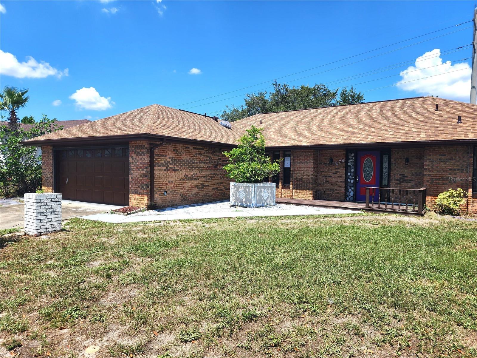 Looking for a pool home? This 3 bedrooms, 2 bath brick home offers a light and bright living room, with high ceilings and new skylights, a formal dining room plus a breakfast nook off the kitchen that overlooks the screened in-ground pool. The 1600 sq. ft. split floor plan offers privacy with the guest bedrooms on the left side of the home and the primary ensuite on the right. The suite features a soaking tub along with a separate shower and walk in closet. There is also a separate inside laundry room off the 2 car garage and the house has a brand new roof. Get your appointment scheduled today and see if this is the right home for you. This property is eligible under the Freddie Mac First Look Initiative through 8/15/2025. Owner Occupants, non-profit and Neighborhood Stabilization Program offers will be considered First Look. Buyer to pay doc stamps on deed. There are no warranties expressed or implied. All measurements are approximate. Square footage received from tax rolls. All information recorded in the MLS intended to be accurate but cannot be guaranteed. Buyers should check city zoning for rental restrictions.