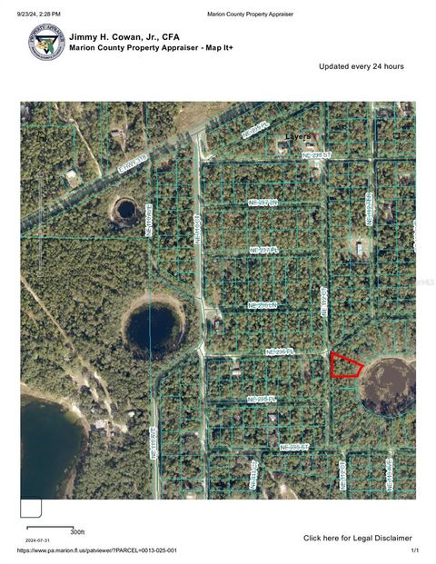 NE 112TH COURT FORT MC COY FL 32134