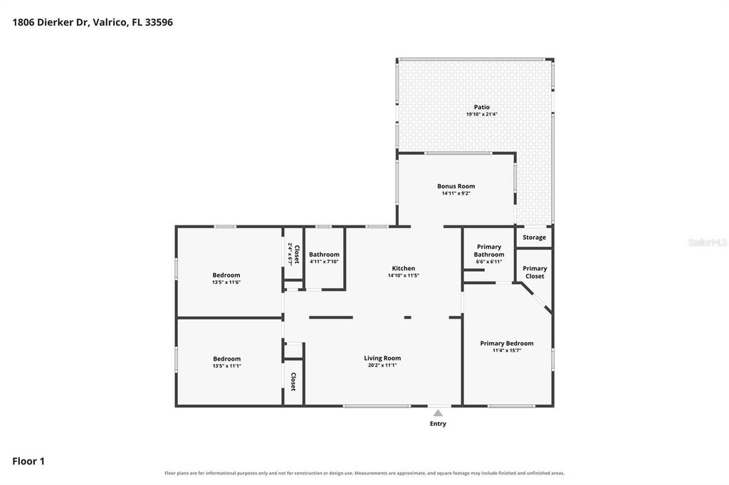 Photo of 1806 Dierker Drive, Valrico, FL 33596 (MLS # TB8544951)