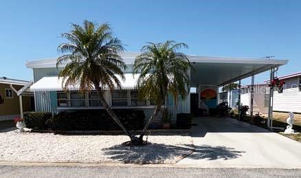 Compare this Spacious (1272 sq. ft.) Double Wide Home Located in Gulfport's Beachway Park to Condo Living...No Upstairs Neighbor * Private Covered Parking at Your Door * Very Short Stroll to the Heated Pool, Shuffleboard and Clubhouse * A FRACTION OF CONDO MONTHLY MAINTENANCE AT $240 a MONTH (Includes Gas for Cooking, Heat & Hot Water, Water, Sewer, Trash and Grounds Maintenance) * This Super Clean Home Is Well Maintained Inside and Out. The Large Primary Bedroom has its' Own Bath and a Walk-in Closet. * The Updated Hall Bath has Ample Linen Storage. * Quality Construction Includes 3/4" Plywood Subfloors * 150 Amp Electric Service * Central Heat & Air New in 2023 * Dishwasher 2024 * Stainless Gas Stove 2025 * Stack Washer & Dryer * Freshly Painted * Being Sold Partially Furnished * Beachway Park is a Quick Bike Ride to Gulfport Beach Shopping and Restaurants * Performing Arts Theatre * Senior Center * Pinellas Bike Trail is One Street Over * Beachway Park and Gulfport...a Nice Place to Live at an Affordable Price * No Pets * Over 55 * No Annual Rentals * Room Sizes are Approximate / Buyer to Verify