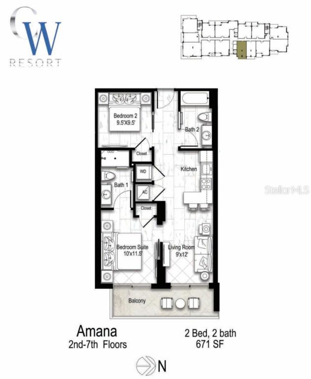 Photo of 411 E Shore Drive #507, Clearwater Beach, FL 33767 (MLS # J1001682)