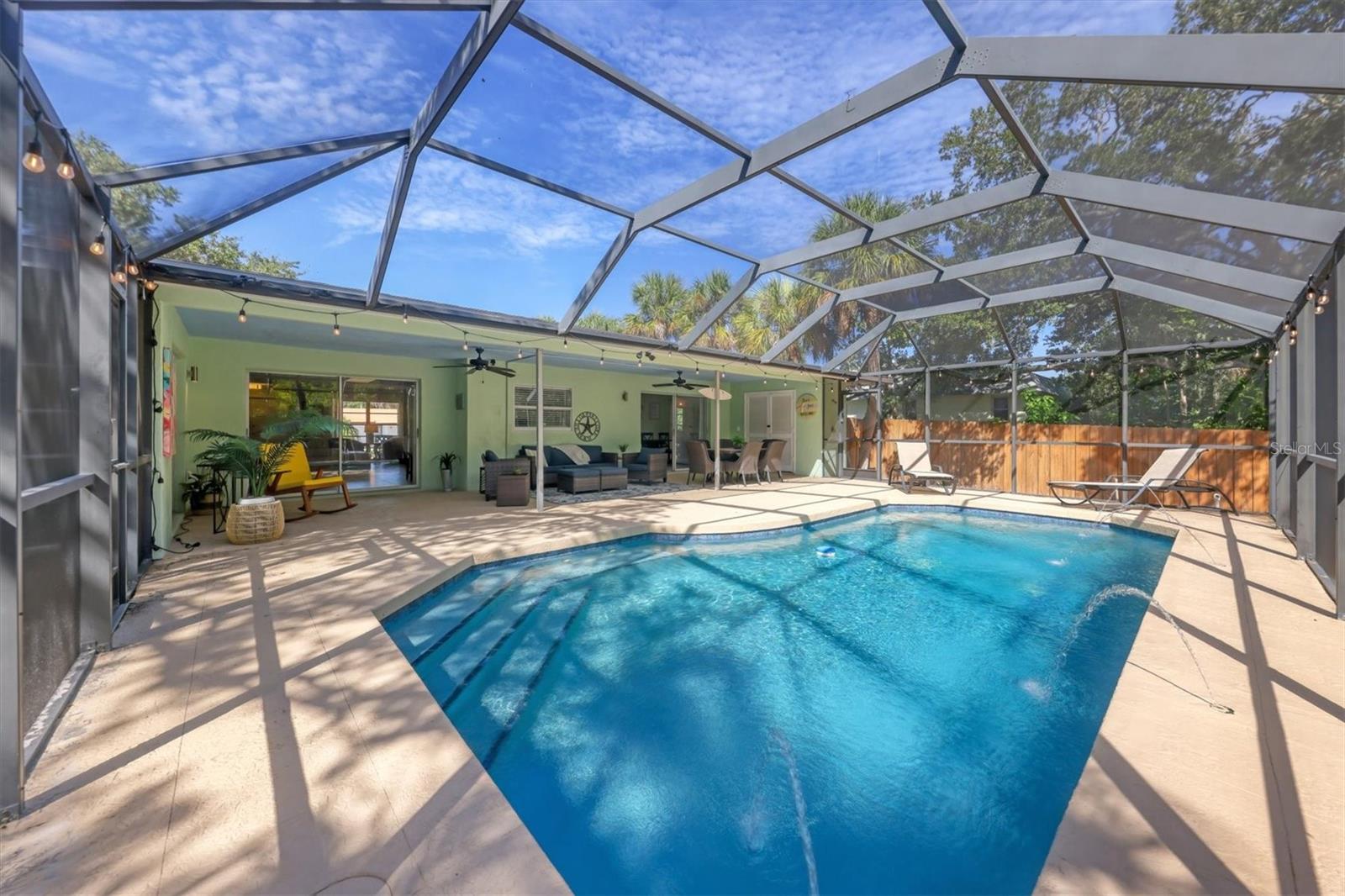 Looking for the ultimate Siesta Key getaway? This stunning 3-bedroom, 2-bath home offers everything you need for a dream vacation, just 1 mile from the famous Siesta Key Beach and a quick bike ride to the lively Siesta Key Village! Available Nov 1-Dec 21, 2025, and May 1-Nov 21, 2026. 30 day minimum stay, NOT available annually. Fully turnkey furnished, this home is ready to welcome you the moment you step inside. The open and inviting great room is perfect for gathering with friends and family, whether you’re relaxing after a day in the sun or entertaining guests. The spacious kitchen, with a cozy dining area off to the side, makes it easy to enjoy meals together. Plus, a laundry room and 2-car garage ensure convenience throughout your stay. Step outside and discover your own private oasis – a large screened lanai featuring an in-ground heated pool, perfect for swimming or lounging under the sun. Whether you prefer soaking up rays or unwinding in the shade, the lanai offers ample space for everyone to enjoy. The privacy-fenced backyard adds a secluded feel, making it the perfect spot to relax in peace. With electric, internet, basic cable, pool service, and grounds maintenance included, all you have to worry about is enjoying your time in paradise. Reach out today to secure your seasonal stay in this desirable Siesta Key retreat! Monthly rates are $5000 May through October, November $5750, December $6750, January through April $8500. 12% tourism tax must be added to all leases 6 months or less. 30 Day minimum term. Sorry, NO ANNUAL leases available, and no pets permitted.