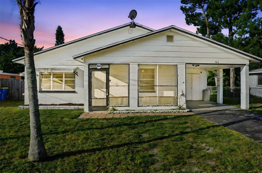 One or more photo(s) has been virtually staged. Welcome to 914 Flagler Avenue – Edgewater Charm Near the Intracoastal River and Beach!

Located in the heart of Edgewater Acres, this classic mid-century concrete block home offers vintage character and endless potential just moments from the Intracoastal River and Menard-May Park’s scenic boat launch. The unique layout features an addition that adds flexible living space or private suite potential. With a solid roof and timeless construction, the home is ready for your modern touch—fresh paint, new flooring, and kitchen updates will transform it into a coastal retreat.

Enjoy a relaxed small-town lifestyle with walkable riverfront paths and quick access to New Smyrna Beach’s dining, art, and sandy shores. Outdoor enthusiasts will love easy access to fishing, kayaking, and boating, while commuters appreciate proximity to US-1 and I-95.

Whether you’re an investor, renovator, or visionary buyer seeking an affordable river-area home, this property offers opportunity in one of Edgewater’s most convenient locations—where coastal living meets everyday practicality. 

Edgewater Acres | Near Beach and Intracoastal | Flood Zone X | No HOA