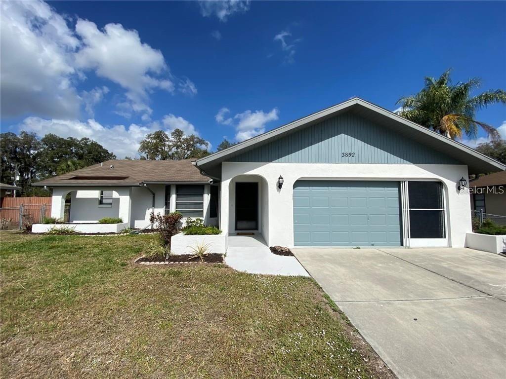 Beautiful, well maintained 2-bedroom, 2-bath single family home features a spacious bonus room - perfect for a home office, guest room, gym or playroom. The bedrooms have spacious closets, bathrooms and kitchen have updated finishes. There is an indoor laundry room, screened lanai area and central a/c and ceiling fans for year-round comfort. Brand new flooring. Call to schedule a tour with one of our rental agents today!