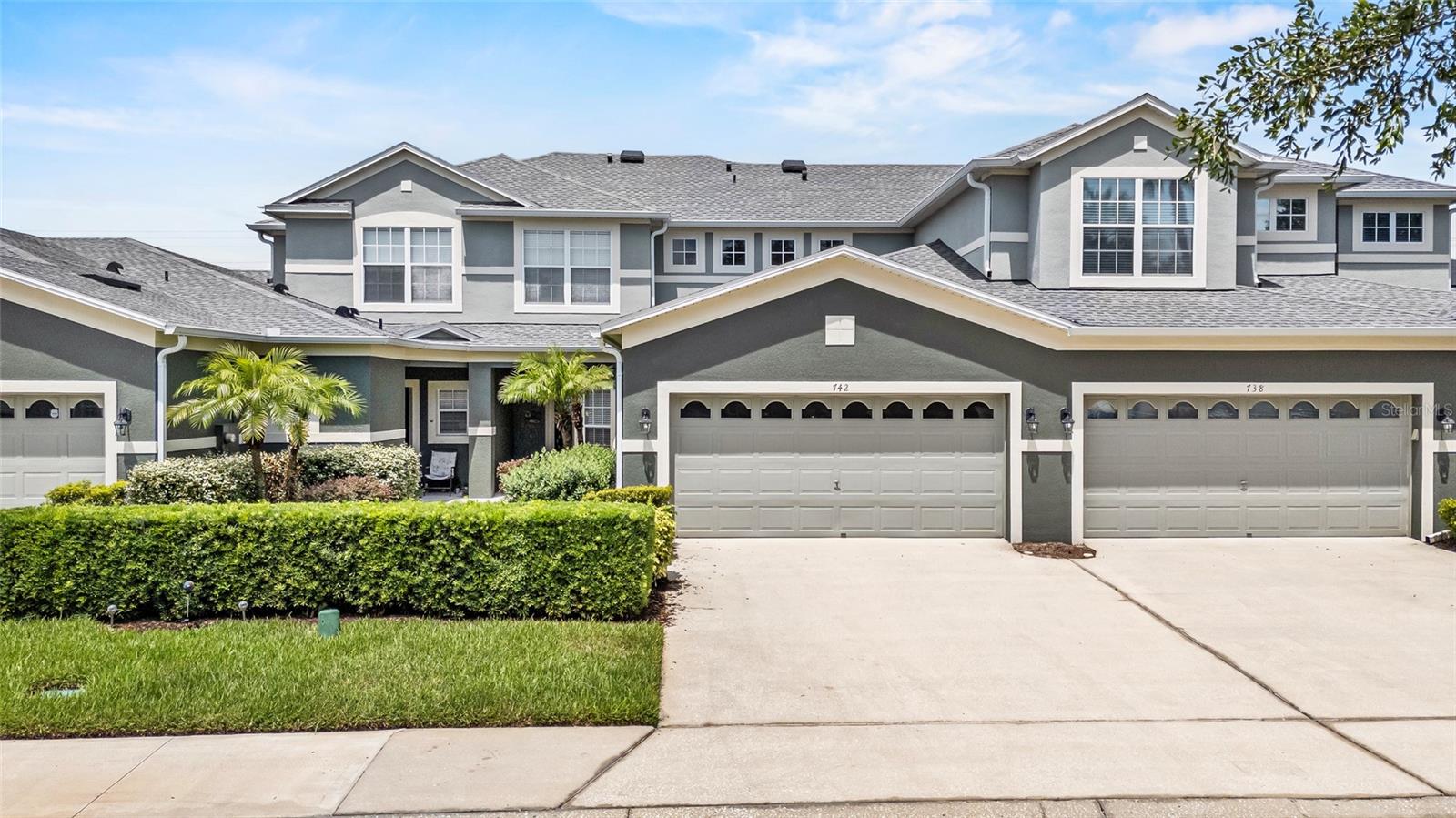 Incredible location and maintenance-free living await you in this gorgeous Lake Mary townhome. Welcome to 742 Featherstone Lane—a must-see Lake Mary gem that blends comfort, space, and convenience in one perfect package. With nearly 1,900 square feet, this 3-bedroom, 2.5-bath home in Lake Mary Landings offers multiple living areas—including a formal living room, dining room, and a spacious family room—perfect for hosting, relaxing, or anything in between. The open kitchen flows seamlessly into the heart of the home, and the main level features beautiful ceramic tile and oversized windows that bathe every room in natural light. Upstairs, you’ll find a thoughtfully placed tech station—ideal for work-from-home days or homework sessions—plus generously sized bedrooms and a dreamy primary suite with a huge walk-in closet, garden tub, and walk-in shower. Every inch of this home feels warm, inviting, and well cared for. Tucked in a gated community with easy access to everywhere you want to be, this home is the one you've been waiting for. Roof replaced in 2021, A/C approx. 2018, and interior freshly painted—making it move-in ready for its next chapter. Don’t wait—come see it for yourself!