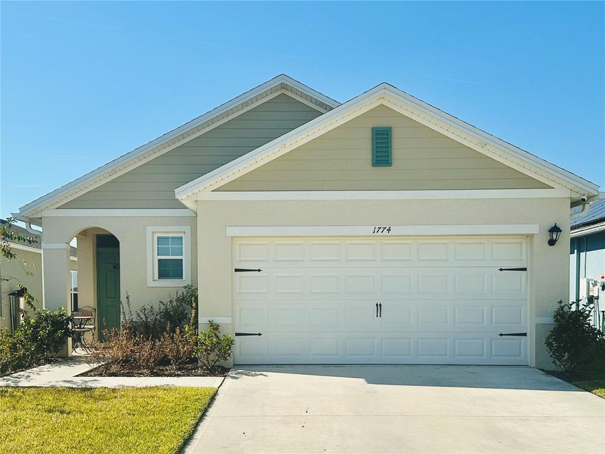 More pictures coming soon! This beautiful house is waiting for you! This one story house offers 3 bedrooms and 2 full bathrooms. A two car garage and a fenced yard can just make it ideal any family. The lake view from the backyard allows you to just wind down after a long day at work. This house is in the growing community of Kindred in Osceola County. This community offers 3 clubhouses, 3 fitness centers, 3 pools and trails for that daily walk. At proximity of Cross Prairie Middle School (K-8) and Neo City Academy. Don't miss out on this opportunity to own your house for under $400,000. Call today and schedule your showing!!