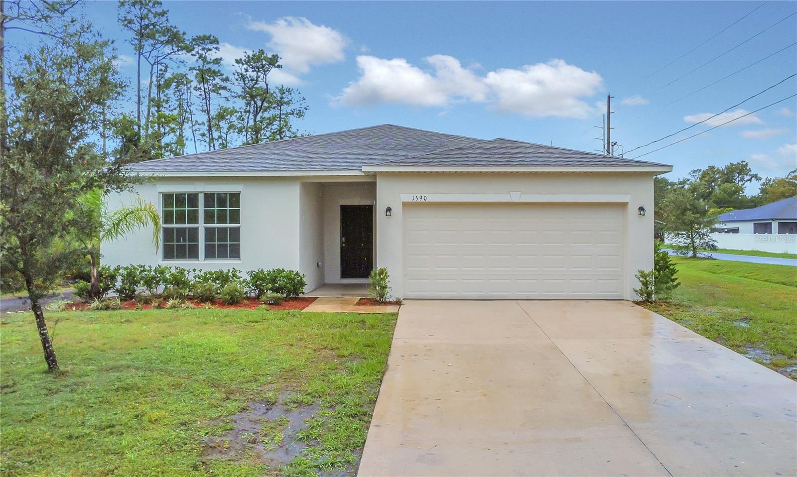One or more photo(s) has been virtually staged. Discover this beautiful new home on a spacious 0.26-acre lot with no HOA! Boasting 4 bedrooms and 2 bathrooms, this charming residence features an open floor plan, perfect for entertaining family and friends. Modern, bright, and ready for you to move in—don't miss the opportunity to make this stunning house your new home. Schedule a visit today!