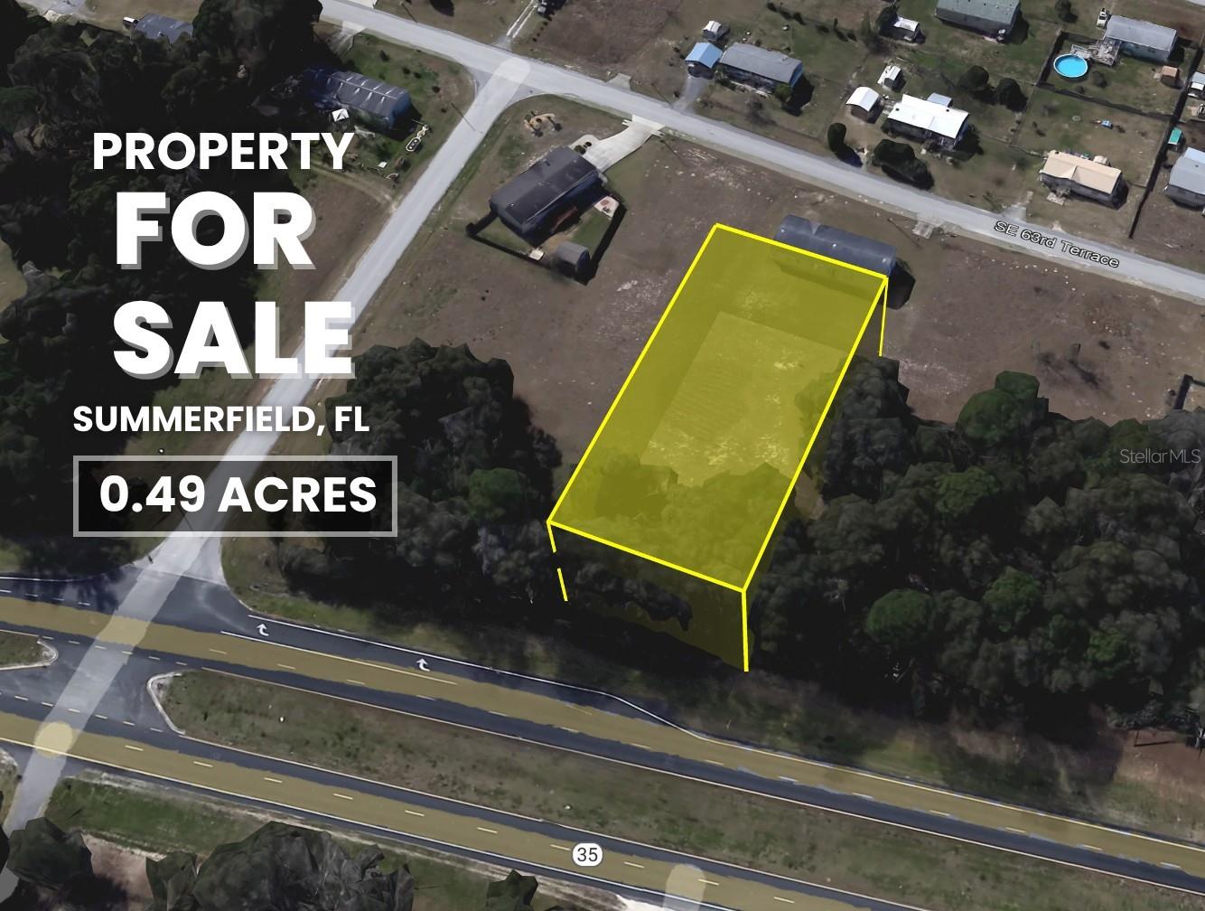 Prime Location! SE 142nd Place & S US HWY-301, Summerfield, Florida, this beautiful .49 property (approx.), almost half an acre. Zoned R4, it supports Mobile, Modular, or New-Construction homes. City Water and Sewer are available, and Electricity is at the front of this Property. Enjoy proximity to hospitals, restaurants, grocery stores, schools, Ocala International Airport, and The Villages. Located just minutes from the serene shores of Lake Weir, you can spend your days fishing, boating, or simply soaking in the sunshine. For those seeking adventure, Ocala National Forest offers lush trails and hidden springs to explore. The vibrant community of The Villages is nearby, offering world-class golf, unique dining options, shopping, and live music 365 days a year. A short drive to Ocala provides additional amenities, and the world-renowned Equestrian Center and Orlando’s world-famous attractions are just an easy day trip away. Whether you're building your forever home, creating a rental property, or investing in your future, this lot offers versatility and convenience. NO HOA! PAVED ROAD! NOT IN A FLOOD ZONE! The Adjacent lot is also for Sale! Qualifying buyers can Finance this property with a 25 percent Down Payment.