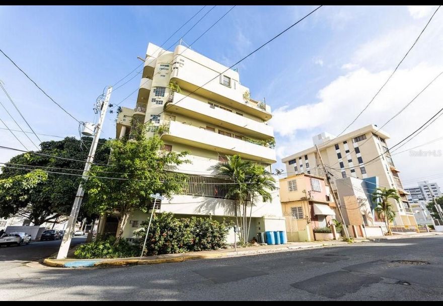 Two bedroom apartment Teo blocks from the beach of Ocean Park Condado. Completely Remodelled with new kitchen, floor and furniture. One covered parking. Building does not have elevator, just two sets of stairs.